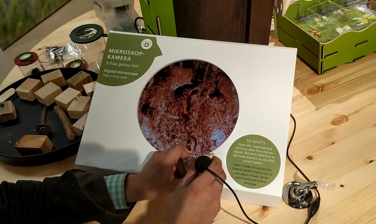 Medientechnik im Naturparkzentrum Hoher Fläming